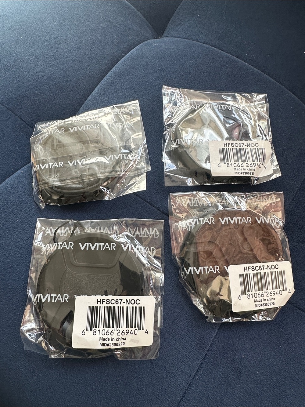 67mm center pinch lens cap dust cover New! Canon Sony Nikon